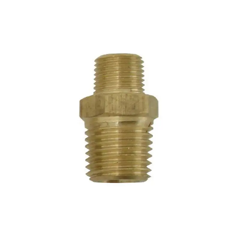 1/8-Inch To 1/4-Inch Brass Reducing Nipple (Mpt) 1