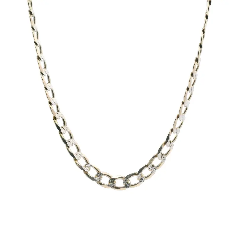 10K Yellow Gold 20-Inch Curb Chain Necklace 1