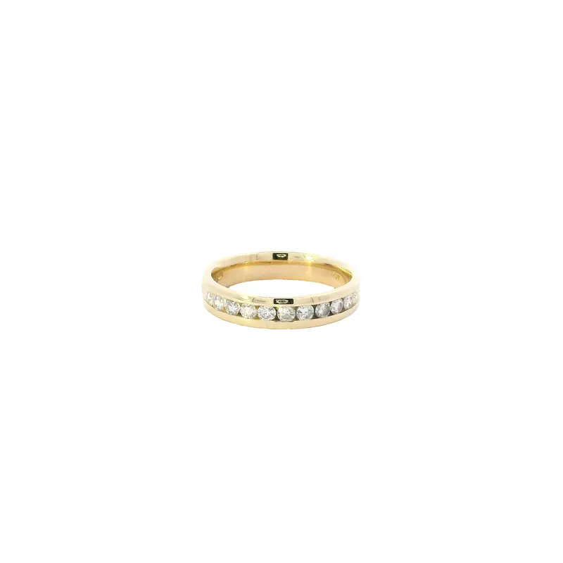 14K Yellow Gold Diamond Ring (0.44 Carat Total Weight) 1