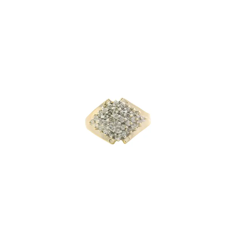 14K Yellow Gold Diamond Ring – 0.45 Carats Total Weight 1