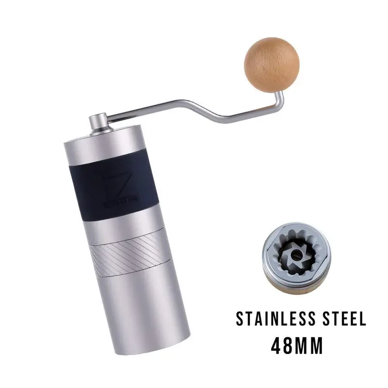 1Zpresso Jx Series Light Gray Manual Coffee Grinder For Consistent Burr Grinding 1