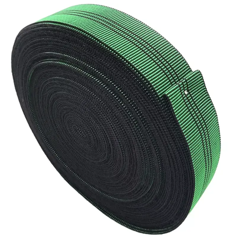 2-Inch Green And Black Striped Webbing – Wm450 Style 1