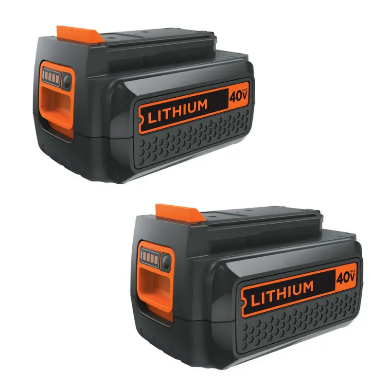 2-Pack 40V Max 4.0Ah Lithium-Ion Batteries For Black+Decker Lbx2040, Lbx36, And Lht2436 Tools 1