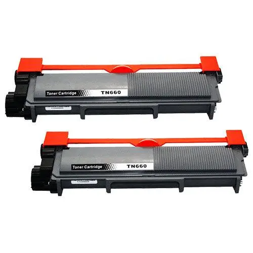 2-Pack Brother Tn660 Compatible Toner – High-Capacity Tn630 Alternative For Mfc/Hl/Dcp Printers 1
