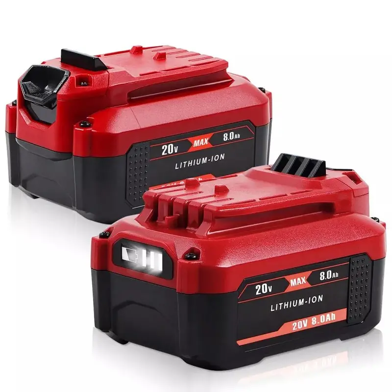 2-Pack Craftsman 8.0Ah 20V Max Lithium-Ion Replacement Battery For Cmcb206, Cmcb204, Cmcb202 1