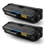 2-Pack Mlt-D111S Toner Cartridges For Samsung Xpress M2070, M2070F, M2022, And M2022W Printers 1