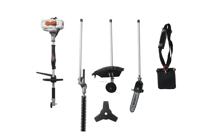 26Cc 4-In-1 Multi-Tool System — Includes Grass Trimmer, Hedge Trimmer, Pole Saw & Brush Cutter Attachments 1