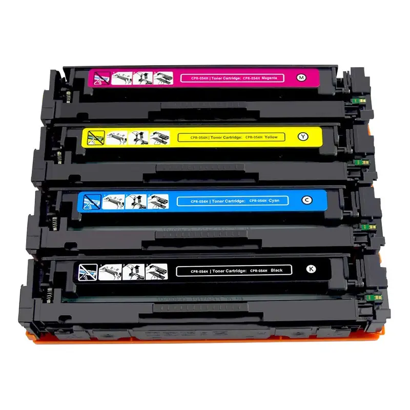 4-Pack Canon 054H (Crg054) High-Yield Toner Cartridges For Imageclass Mf641Cdw, Mf642Cdw, Mf643Cdw, Mf644Cdw, And Mf645Cx 1