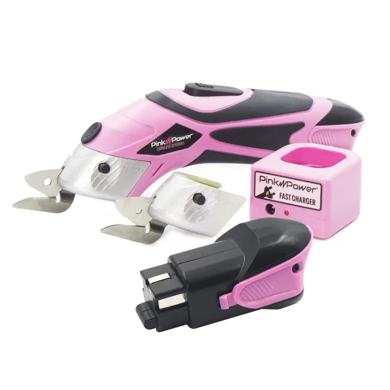 4-Volt Cordless Scissors Bundle – Tool + Spare Lithium-Ion Battery 1