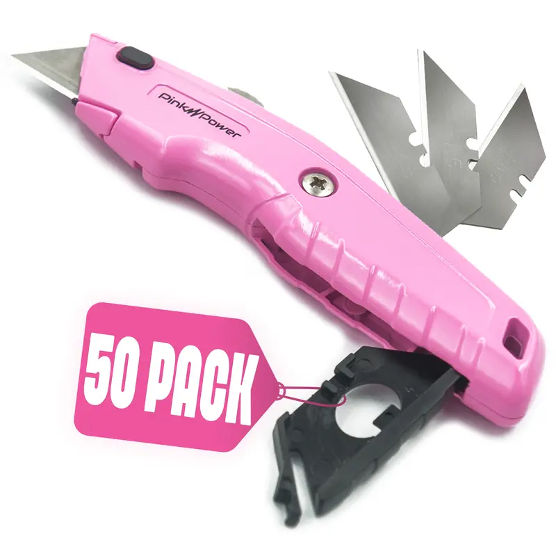 50-Pack Heavy-Duty Utility Knives 1