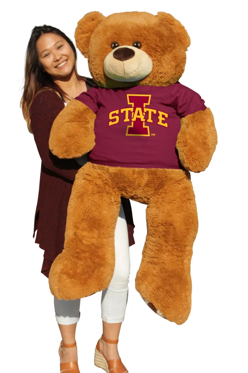 6-Foot Iowa State Cyclones Oversized Teddy Bear 1
