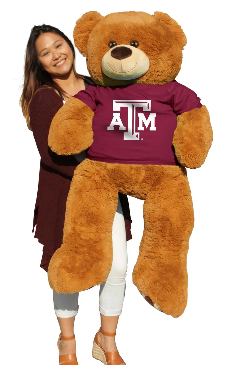 6-Foot Texas A&M Aggies Giant Stuffed Bear 1