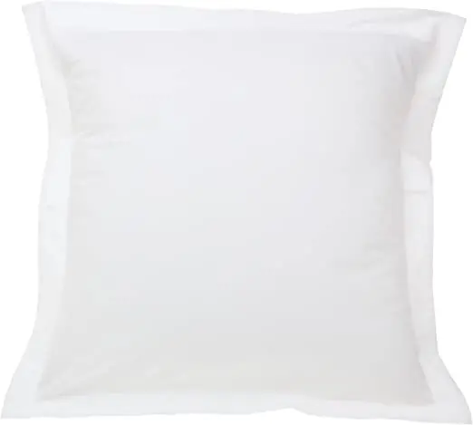 600-Thread-Count Hemstitch Euro Pillow Sham Pair 1