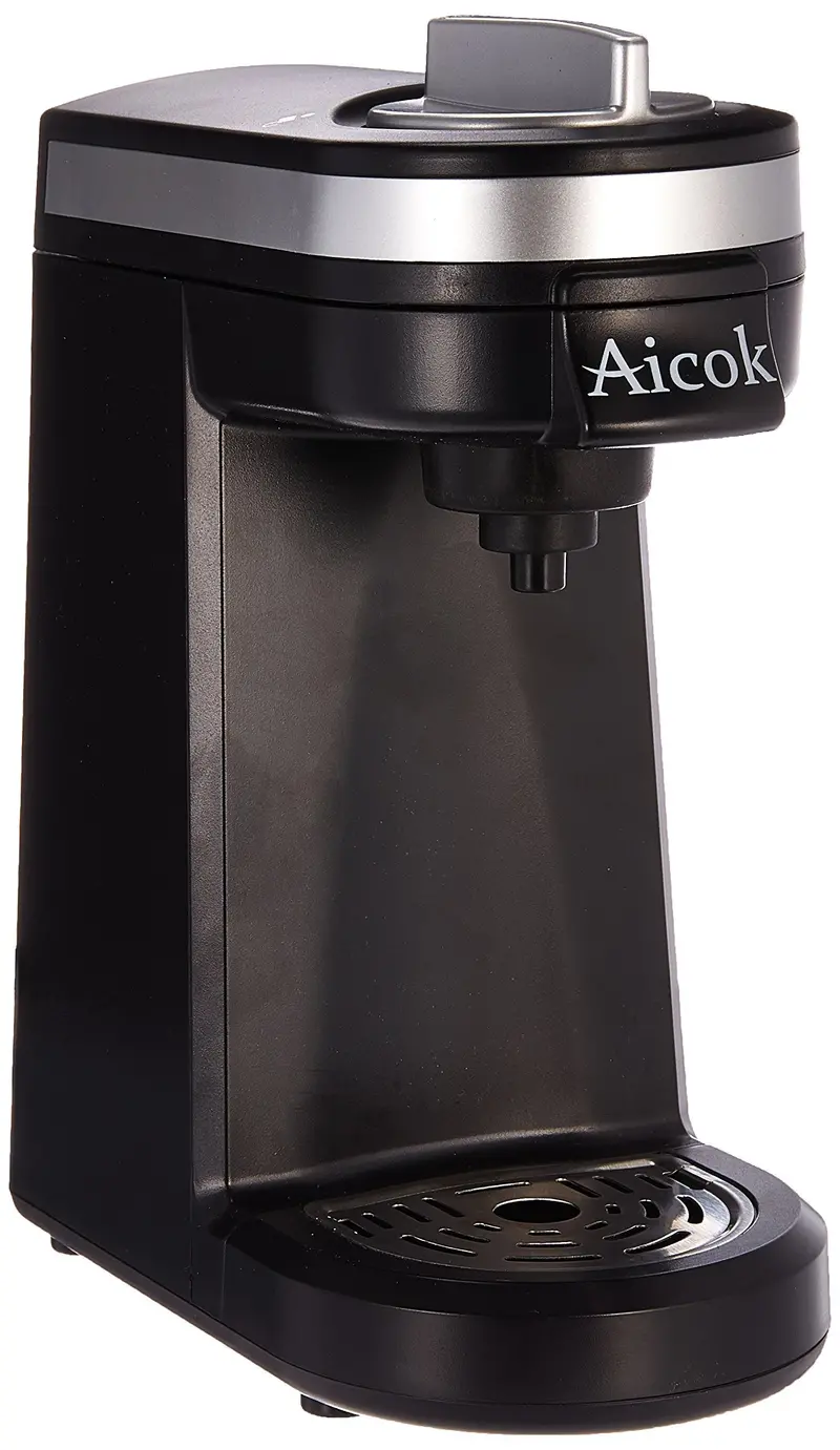 Aicok Single-Serve Pod Coffee Maker – Compatible With K-Cup & Other Capsules, Fast Brew 1