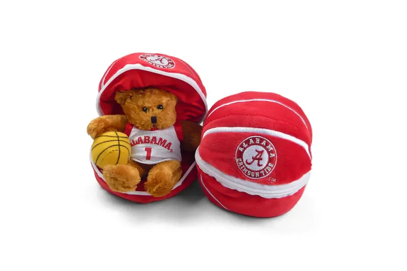 Alabama Crimson Tide 8-Inch Zipper Basketball 1