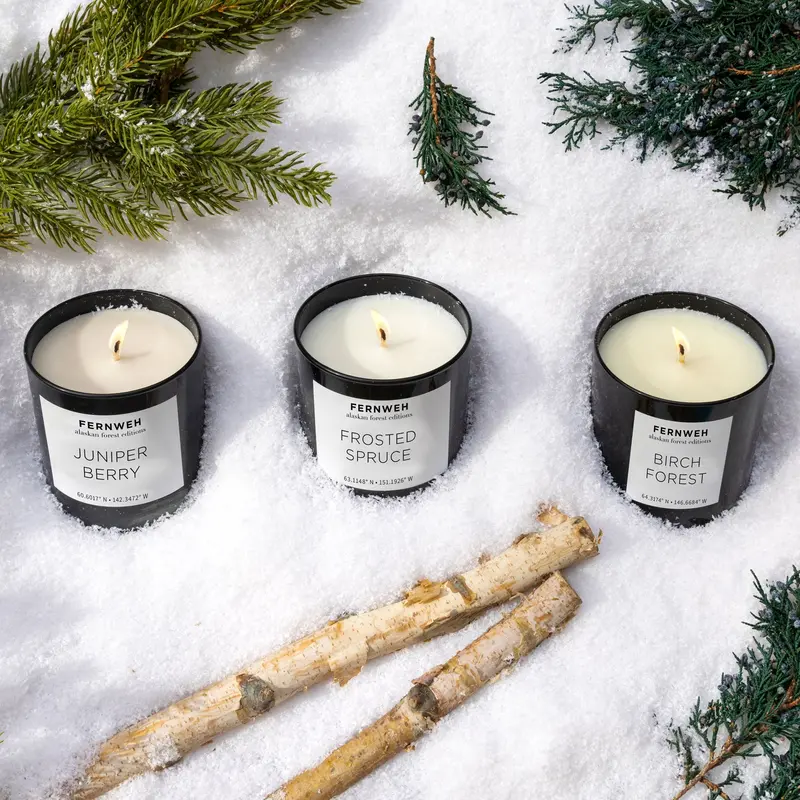 Alaskan Forest Immersive Candle Set 1