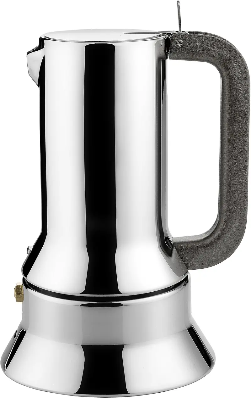 Alessi 9090 Espresso Maker By Richard Sapper – 6-Cup Stovetop Moka Pot 1