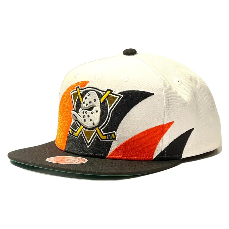 Anaheim Ducks Vintage Sharktooth Snapback – Mitchell & Ness 1