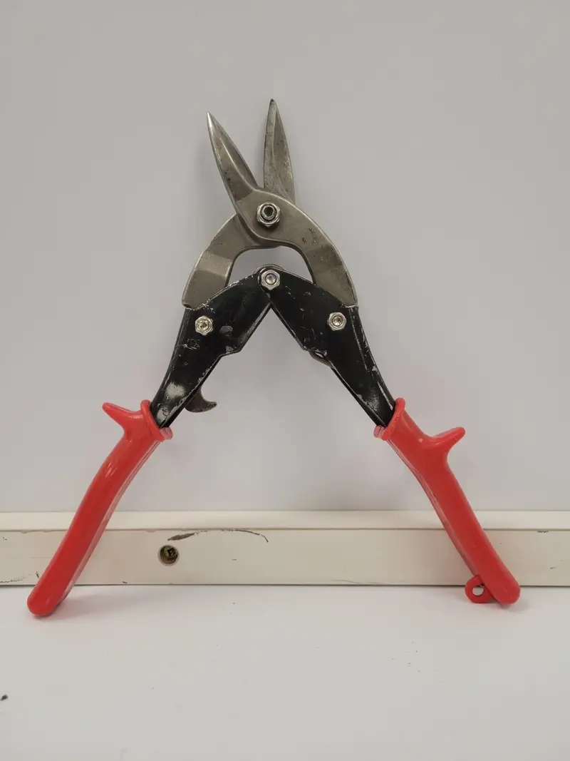 Anvil Offset-Cut Snips – Ergonomic 7-Inch Stainless Steel Shearing Tool 1