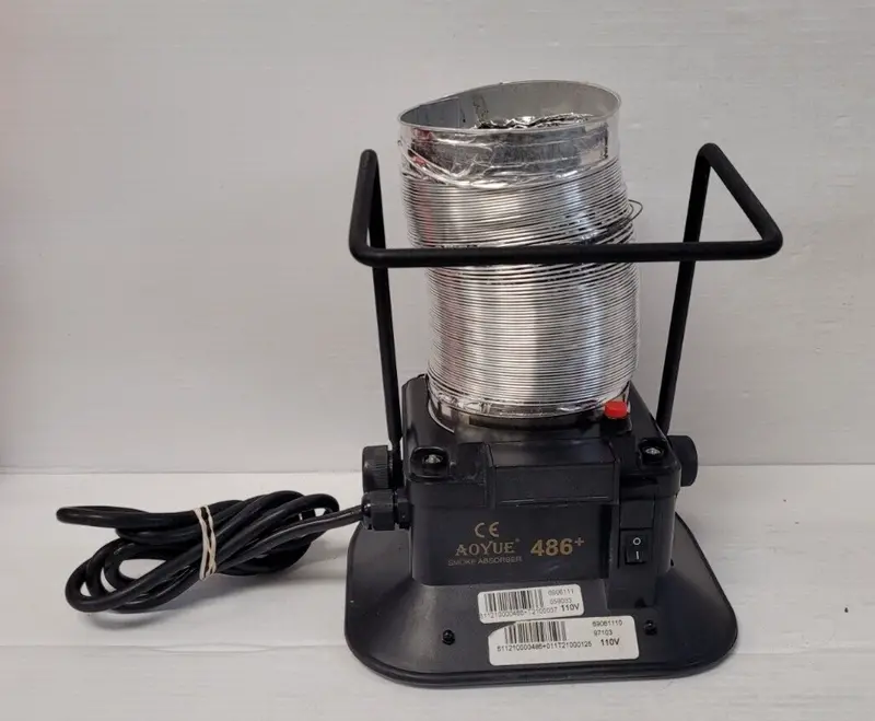Aoyue 486+ Industrial Smoke Extractor Fan – High-Cfm Ventilation System 1