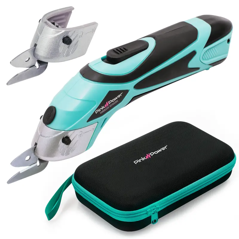 Aqua Splash Cordless Fabric Scissors – 4V Li-Ion With Case 1