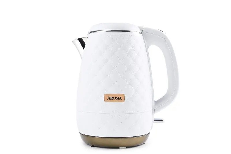 Aroma Awk-3000 Surgical-Grade 316 Stainless Steel Electric Kettle – 1.2L White 1