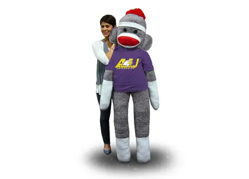 Ashland University Sock Monkey Mascot 1