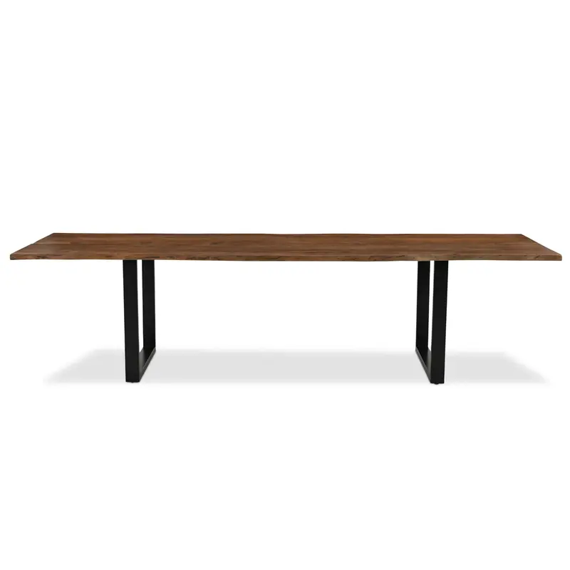 Athea Butterfly-Inspired Live Edge Dining Table – 84 Inches 1