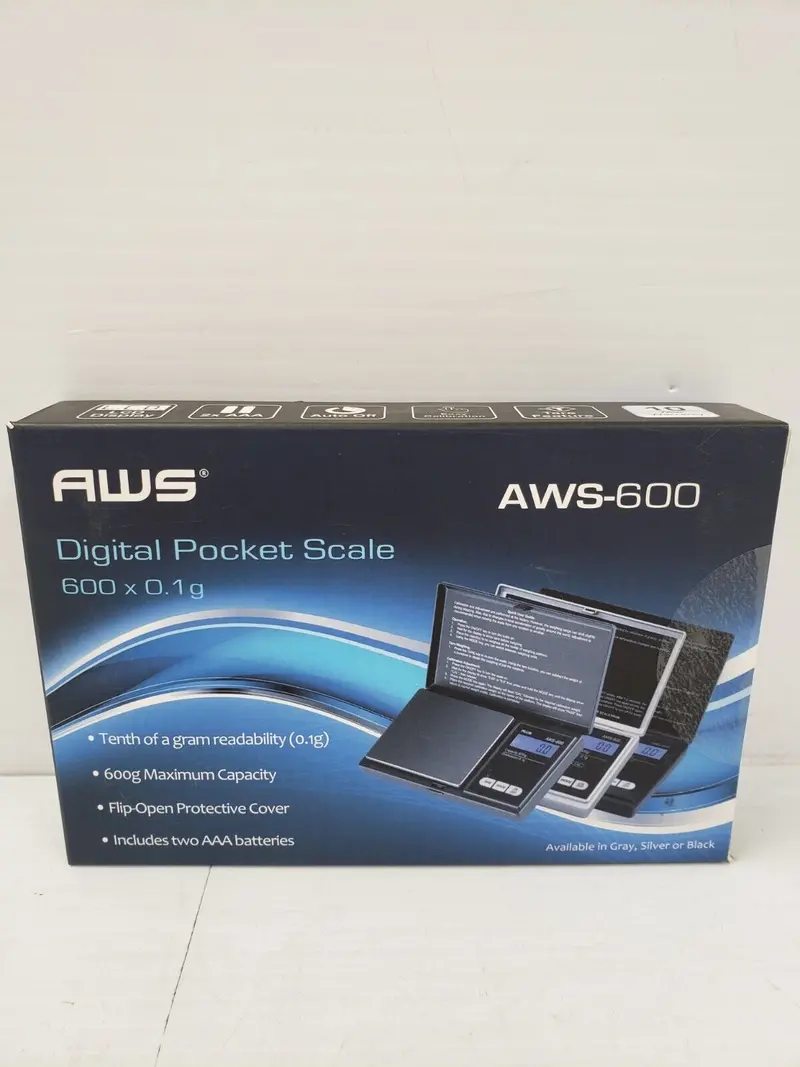 Aws Aws-600 Digital Pocket Scale – 600G X 0.01G Precision Balance 1