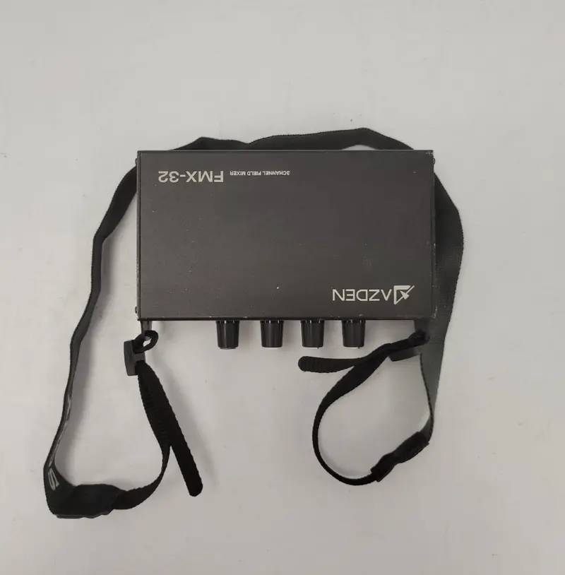Azden Fmx-32 Audio Mixer Interface – Portable Field Recording Solution 1