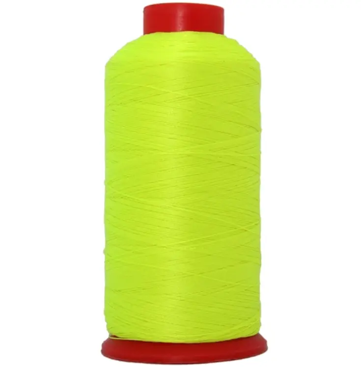 B-69 Neon Yellow Nylon Thread – Uv-Resistant 1