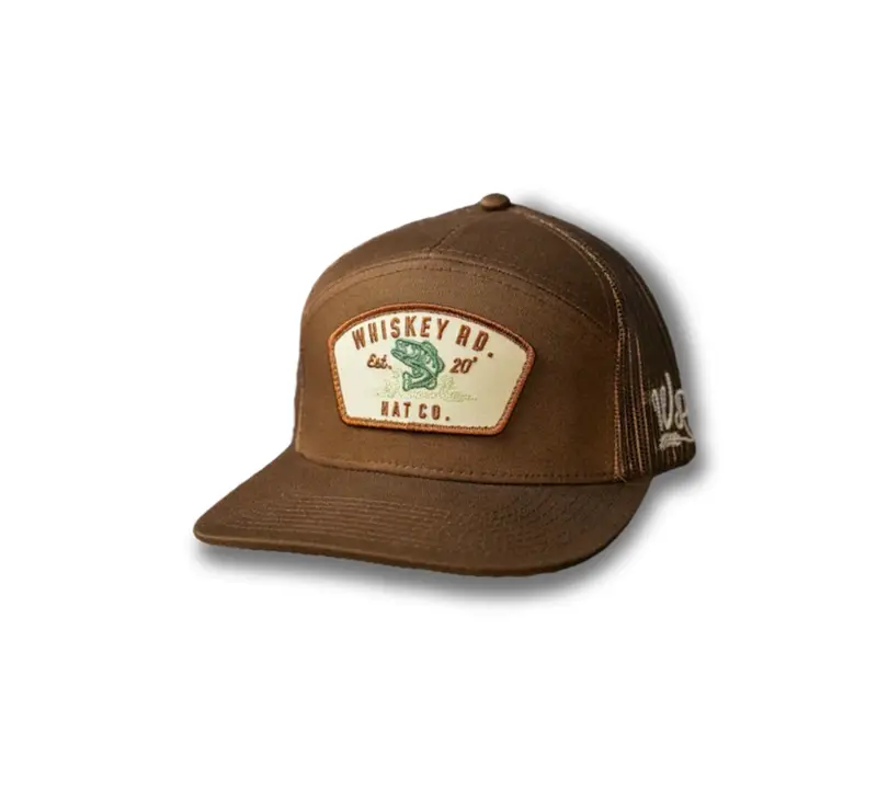 Bass Bucket Brown 7-Panel Hat – Wholesale 1