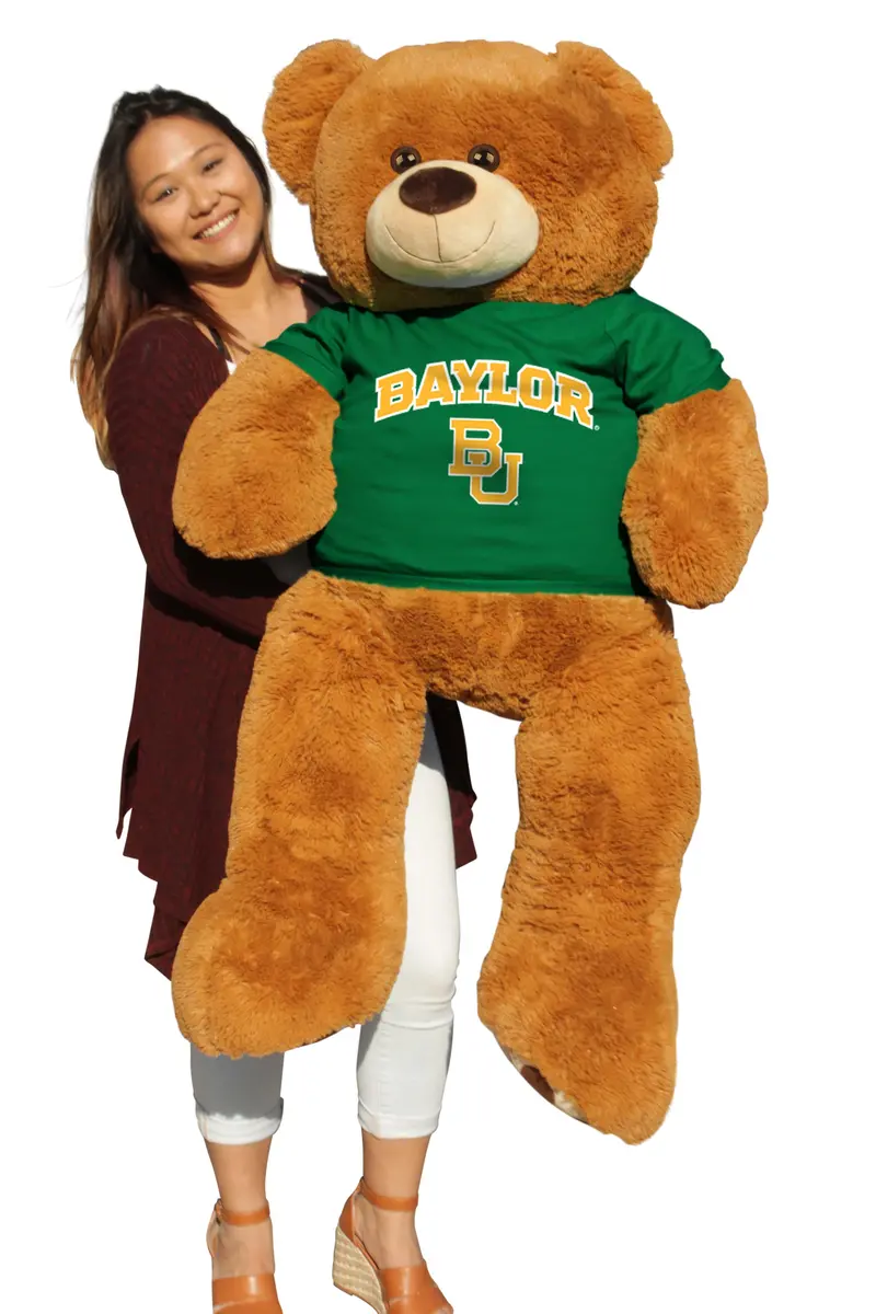 Baylor University 6-Foot Bruiser Bear Stuffed Animal 1