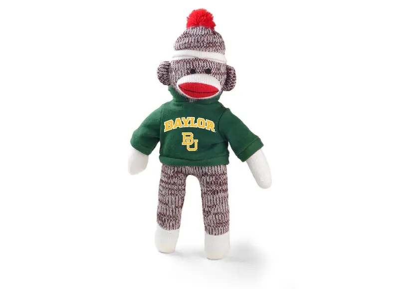 Baylor University Sock Monkey Mascot 1