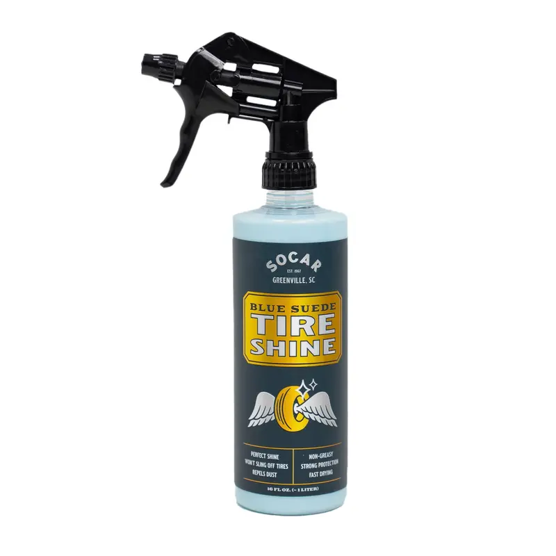 Blue Suede Tire Shine – Protect Shield™ Enhanced Shine & Uv Protection 1