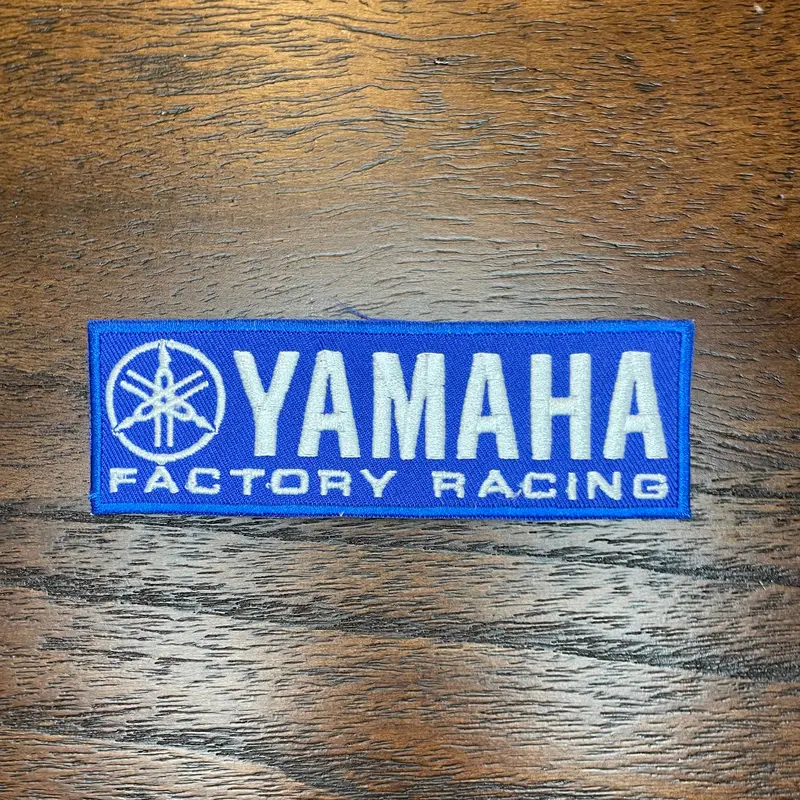 Blue Yamaha Racing Team Patch 1