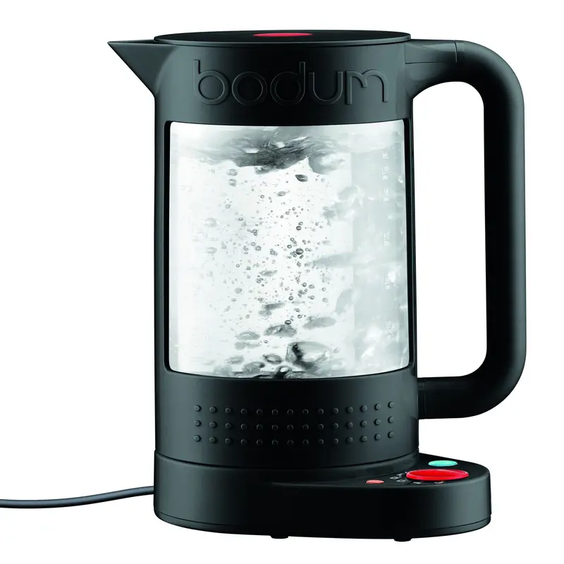 Bodum Bistro 1.1L Double-Wall Electric Kettle – Precise Temperature Control, Black 1
