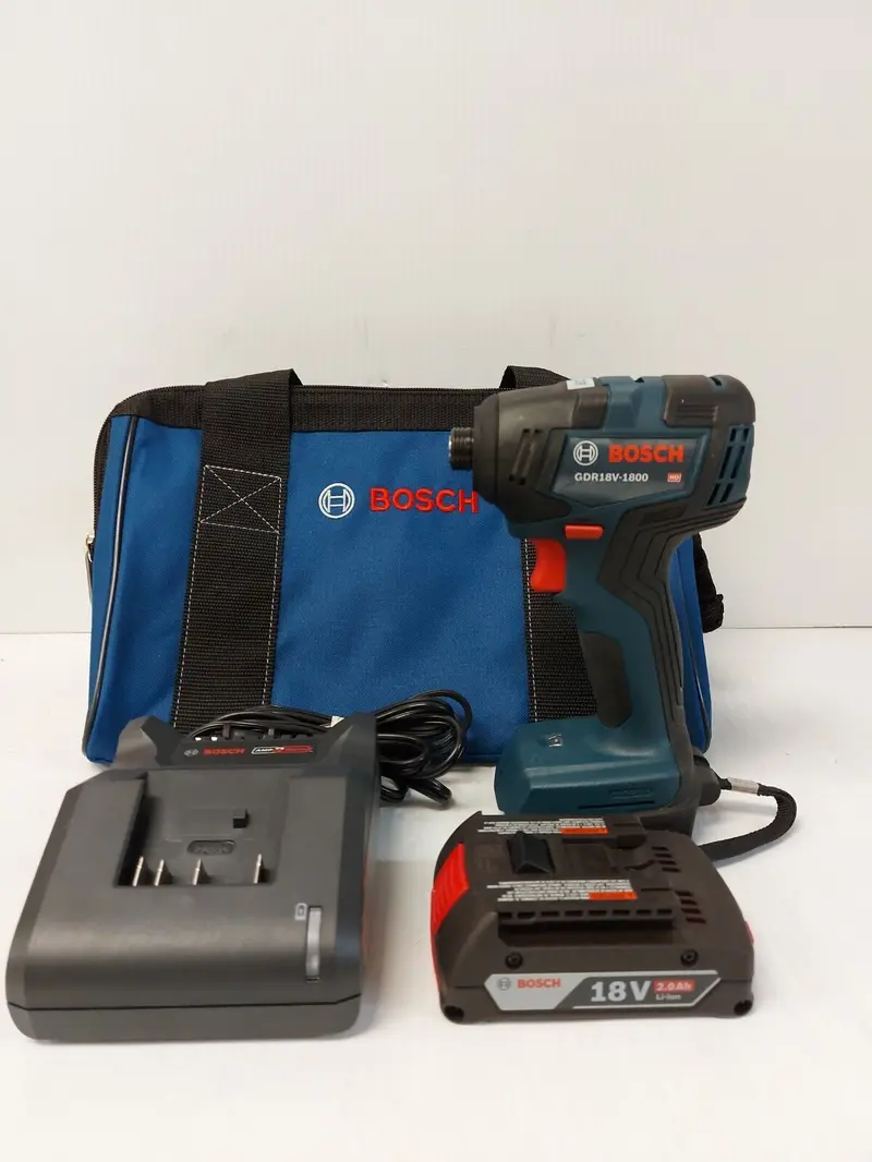 Bosch Gdr18V-1800 Cordless Drill Driver – 18V Brushless Compact Power Tool 1