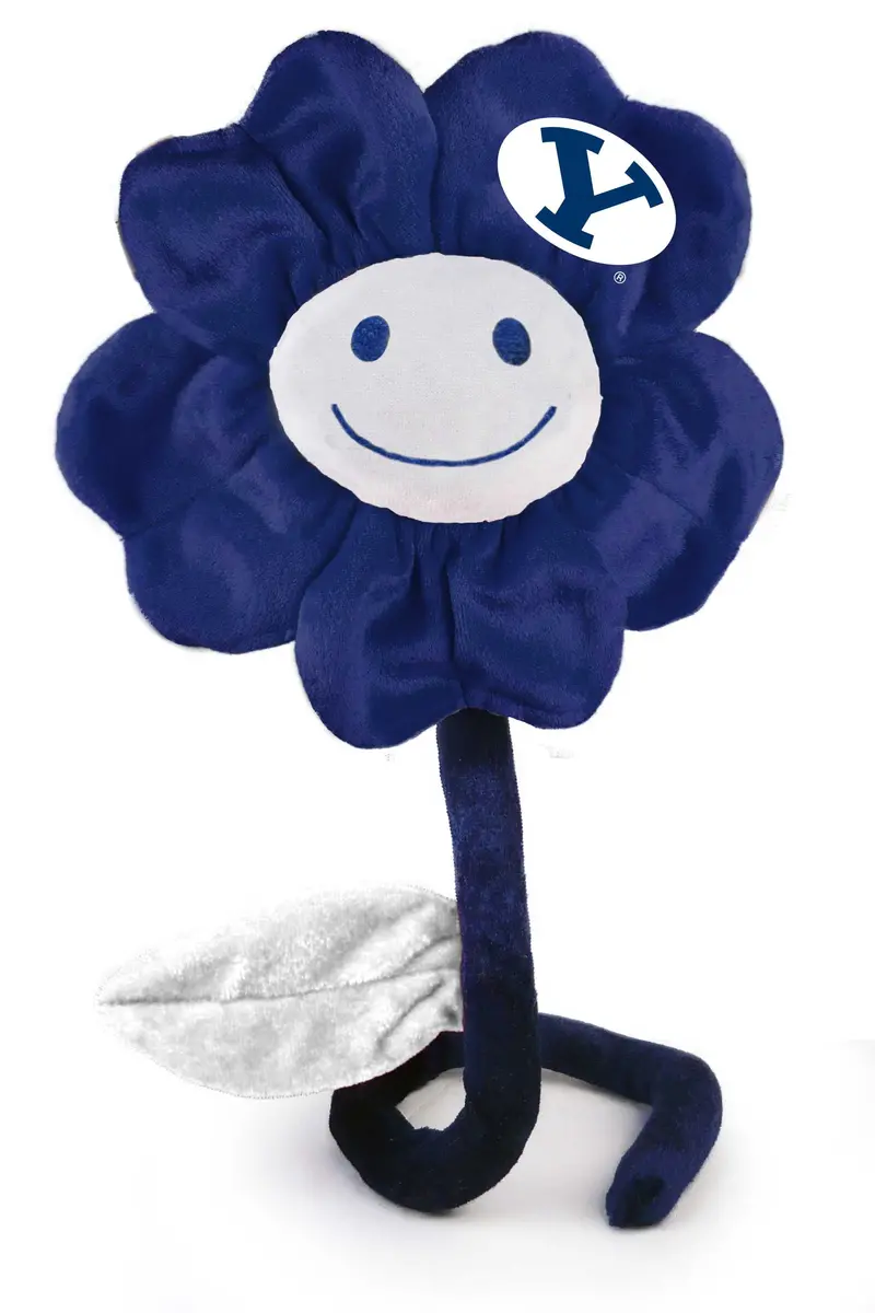 Brigham Young University 20-Inch Happy Flower Plush 1