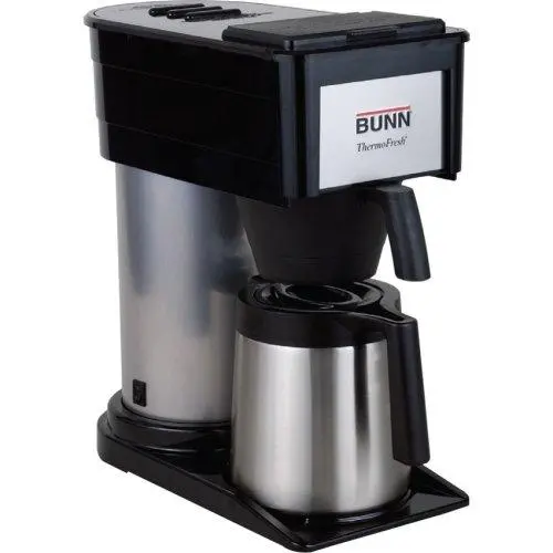Bunn 10-Cup Thermofresh Home Coffee Brewer – Stainless Steel, Fast-Brew Technology 1
