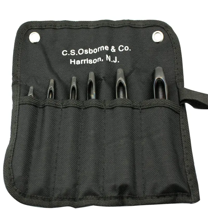 C.S. Osborne K-245 Belt Punch Tool Set – Precision Hole Punching Kit 1