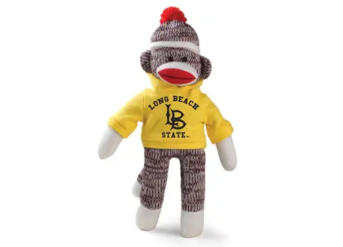 California State University Long Beach Sock Monkey Mascot 1