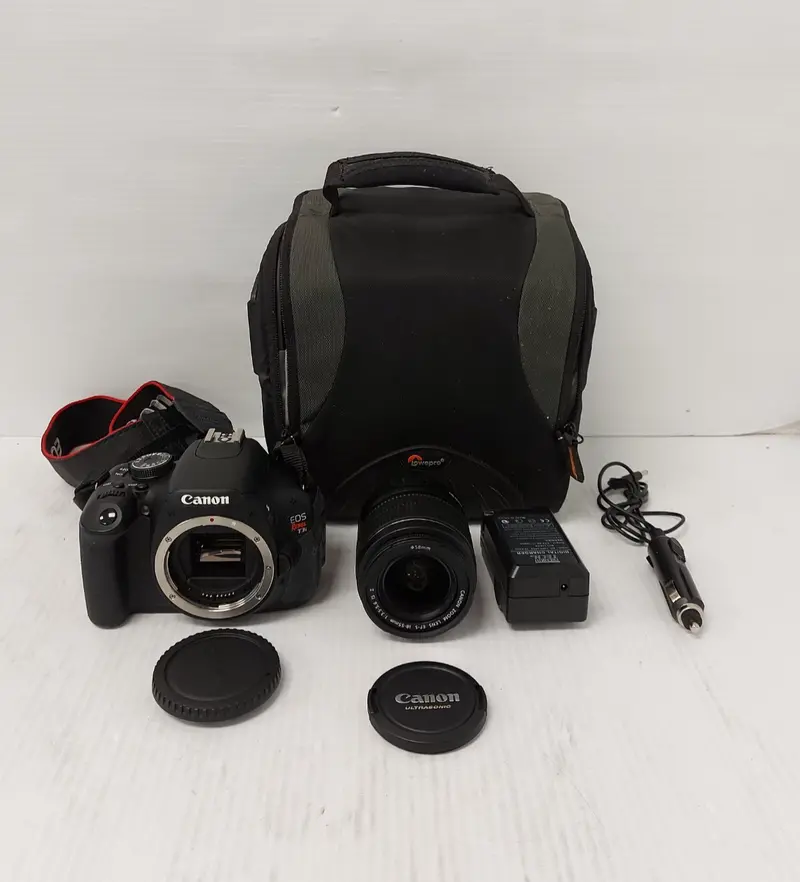 Canon Eos Rebel T3I Dslr Camera With Ef-S 18-55Mm Lens 1