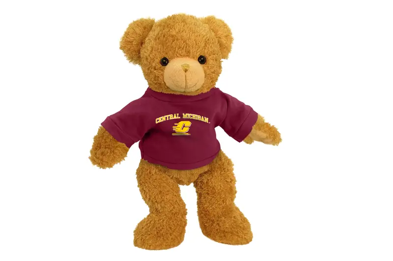 Central Michigan University 11-Inch Huggable Teddy Bear 1