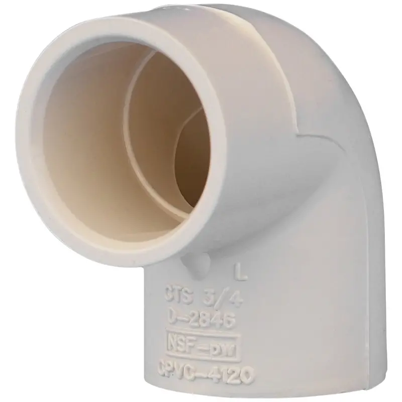 Charlotte Pipe 3/4-Inch Cpvc Slip-To-Slip 90-Degree Elbow Fitting 1