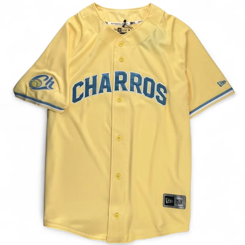 Charros De Jalisco Alternate 2 Jersey – Yellow 1