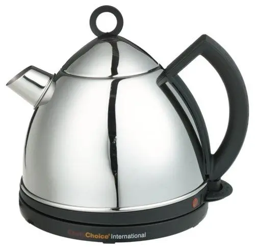 Chef'Schoice 685 Cordless Electric Kettle – 1.3L, Auto Shut-Off, Boil-Dry Protection, Silver 1