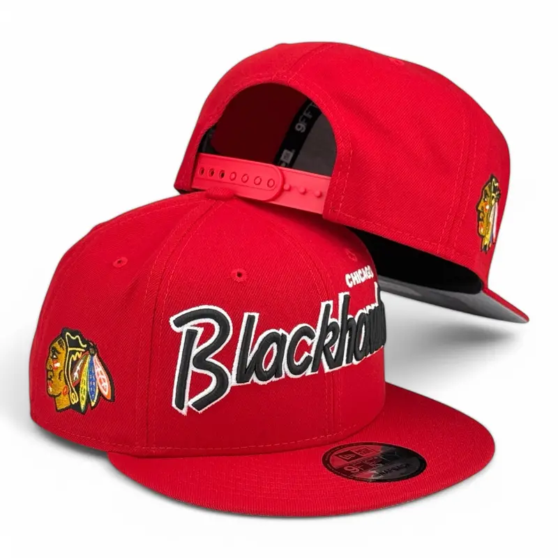 Chicago Blackhawks Classic Red Snapback – New Era 9Fifty 1