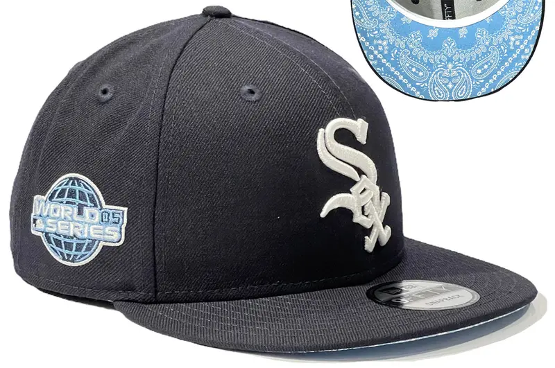 Chicago White Sox Blue Paisley Undervisor Snapback – New Era 9Fifty Navy 1