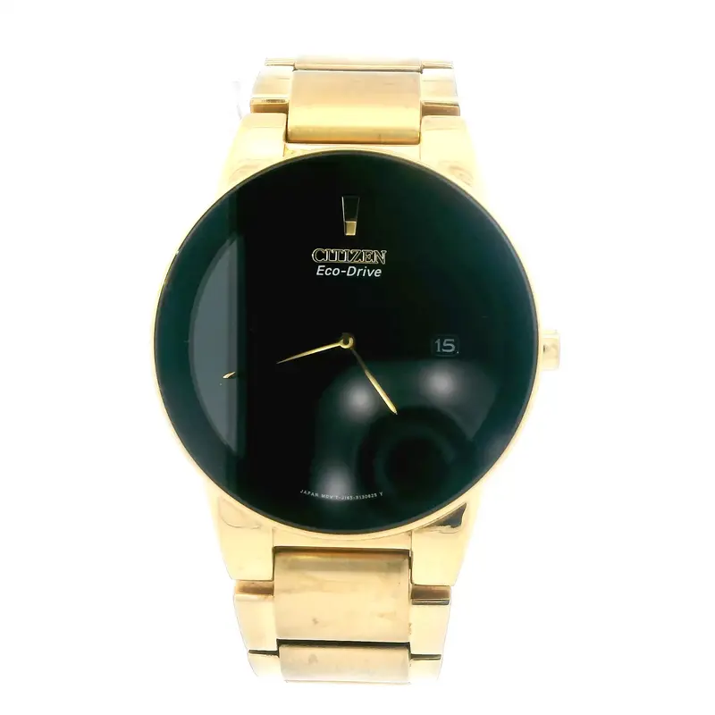 Citizen Men'S Engraved Analog Watch: 'I Love You Too Much 12/12/14' (For Parts Only) 1